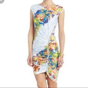 BCBGMAXAZRIA DELL SIDE ZIPPER SLEEVELESS DRESS